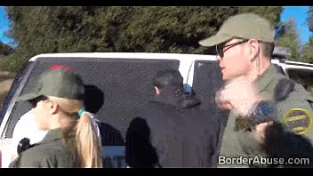 couple of border down syndrome porn officers fuck latina 