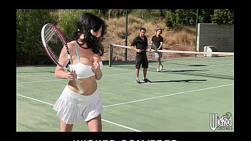 busty cougar youtubexxxvideos is picked up at the tennis club and double teamed 