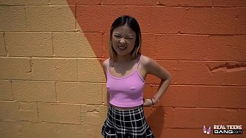 real teens - xxvbo hot asian teen lulu chu fucked during porn casting 