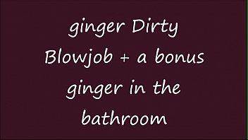 ginger paris pinaysexscandal dirty blowjob chocolate pop sucking and in bathroom break 