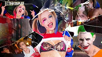 dirty cosplay - harley sinn and the fantastic big cock of mister j. brad knight jouizz and natalia starr 