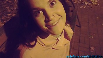 risky blowjob to a stranger veronica avluv hans avluv in a public 