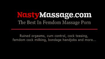m hdporner masseuse sits on client for handjob 