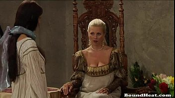 big titted countess yoijzz ruling over her slaves 