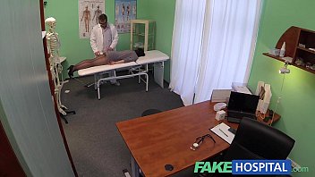 fake hospital g spot massage gets hot brunette chicas sexis desnudas patient wet 